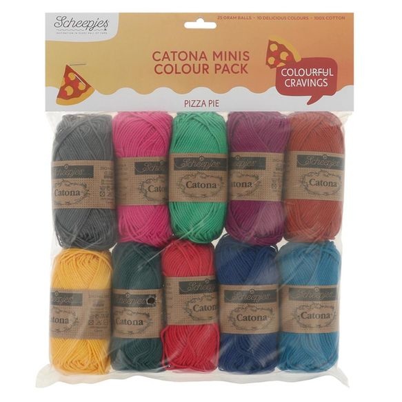 Scheepjes Catona Colour Pack - Pizza Pie
