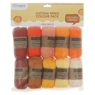 Scheepjes Catona Colour Pack - Creme Brulee
