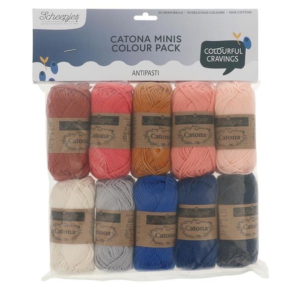 Scheepjes Catona Colour Pack - Antipasti