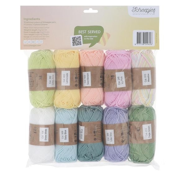 Scheepjes Catona Colour Pack - Marshmallow Mix