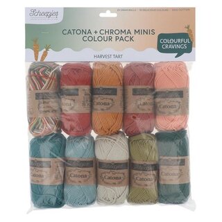 Scheepjes Catona Colour Pack - Harvest Tart