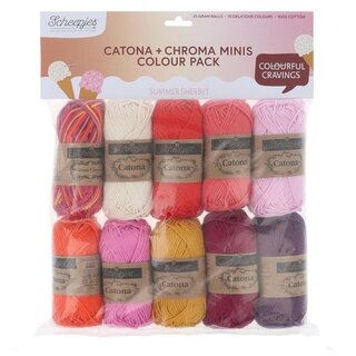 Scheepjes Catona Colour Pack - Summer Sherbet