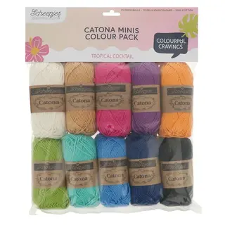 Scheepjes Catona Colour Pack - Tropical Cocktail