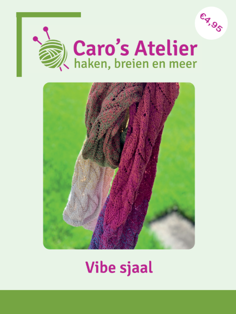 Caro's Atelier Breipatroon Vibe sjaal (digitaal)