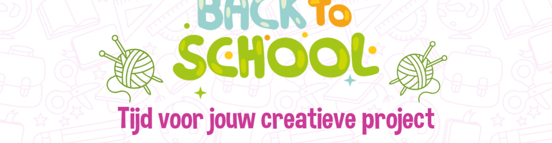 Kids Back to School - Jij back to je creatieve projecten