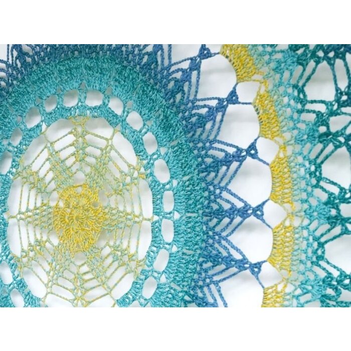 Durable Haakpatroon: Multicolor Mandala