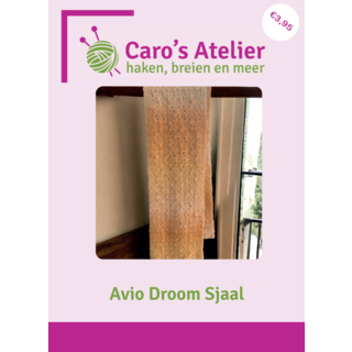 Caro's Atelier Haakpatroon: Avio Droom sjaal (digitaal)