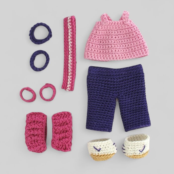 Haakpakket: Sport Outfit Carolientje