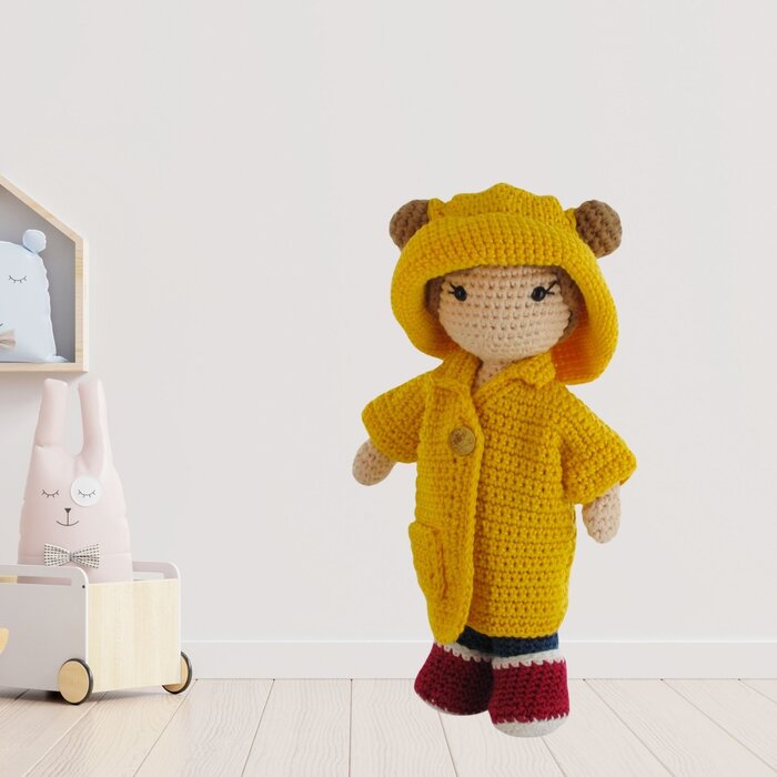 Haakpakket: Regen Outfit Carolientje