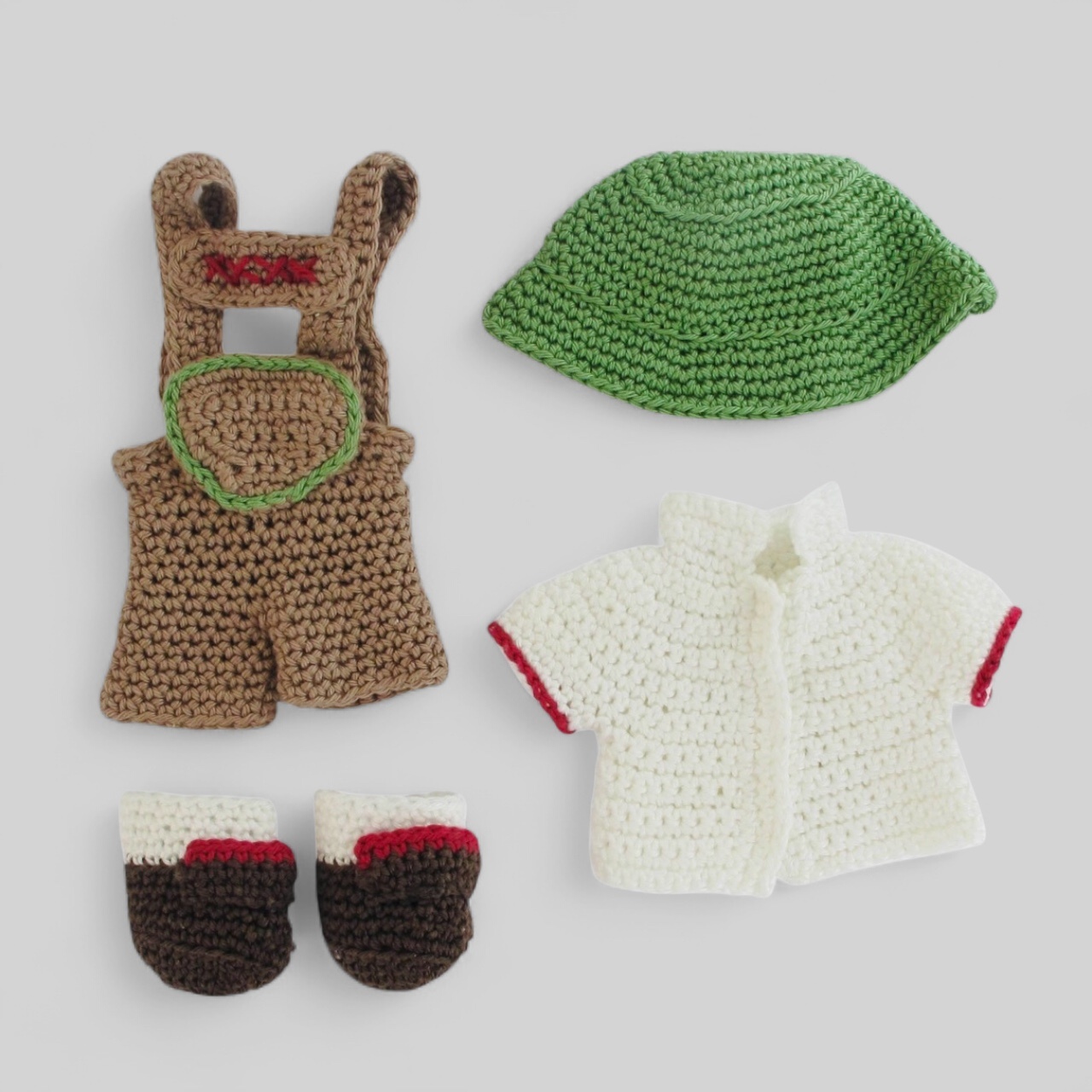 Haakpakket: Lederhosen outfit Kareltje