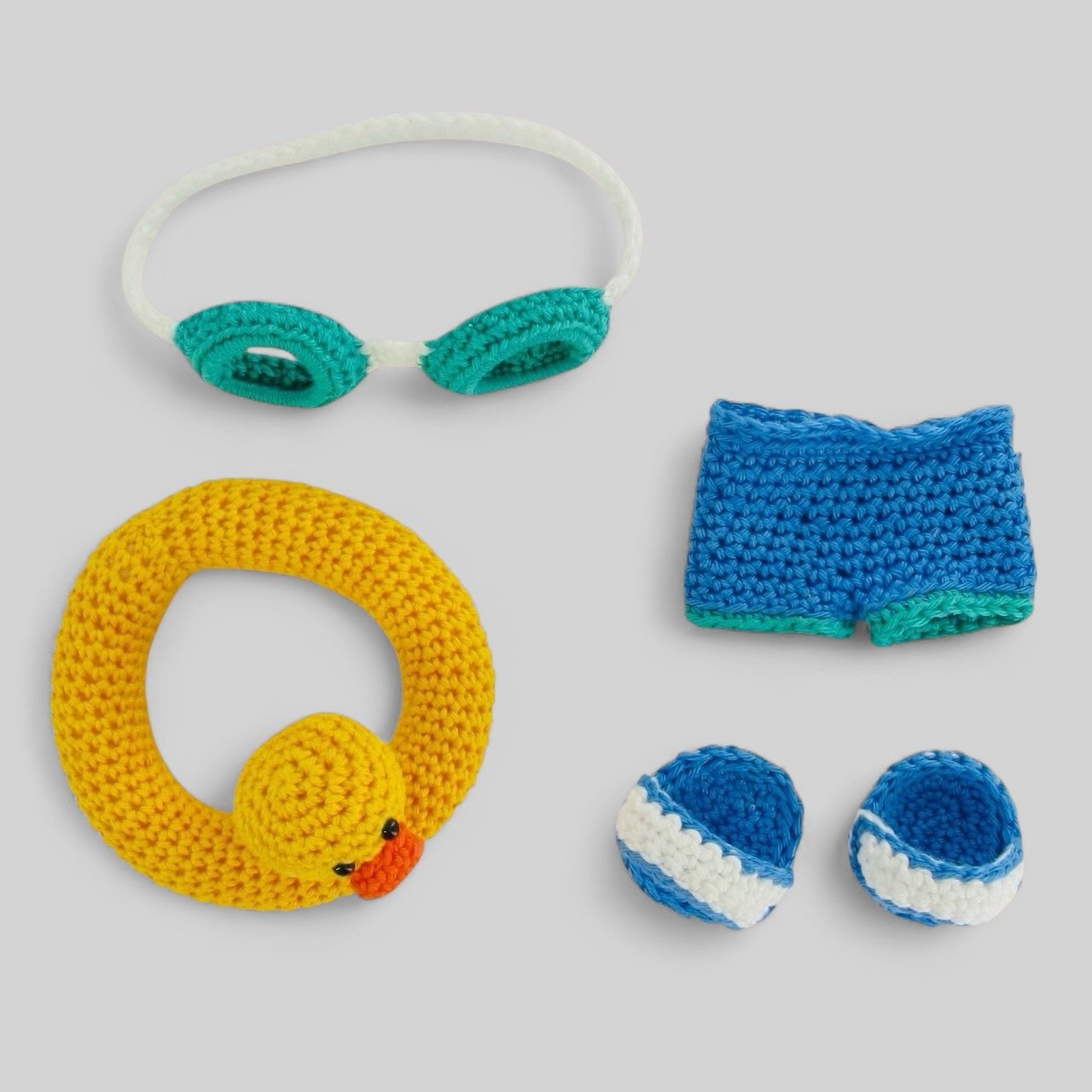 Haakpakket: Zwem outfit Kareltje