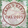 Caro’s Kerst deken CAL 2025 - Pakket