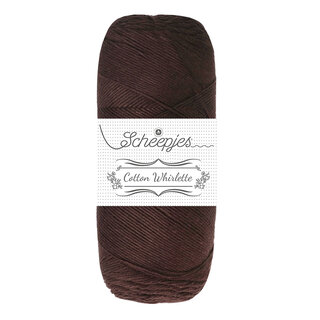 Scheepjes Cotton Whirlette 822 - Dark Chocolate