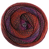 Gomitolo Gala 4029 - bourgondisch/zwartrood/rood violet/purper/blauw violet/donker blauw/roest rood/terracotta