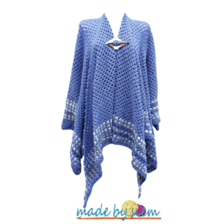 Made by Siem Haakpakket: Poncho Cardigan