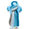 Haakpakket: Enjoyable Combo Scarf - Stone Washed