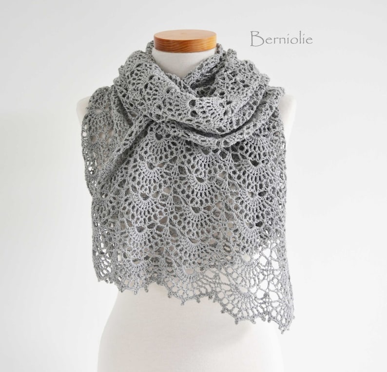 Berniolie Haakpatroon: Silver