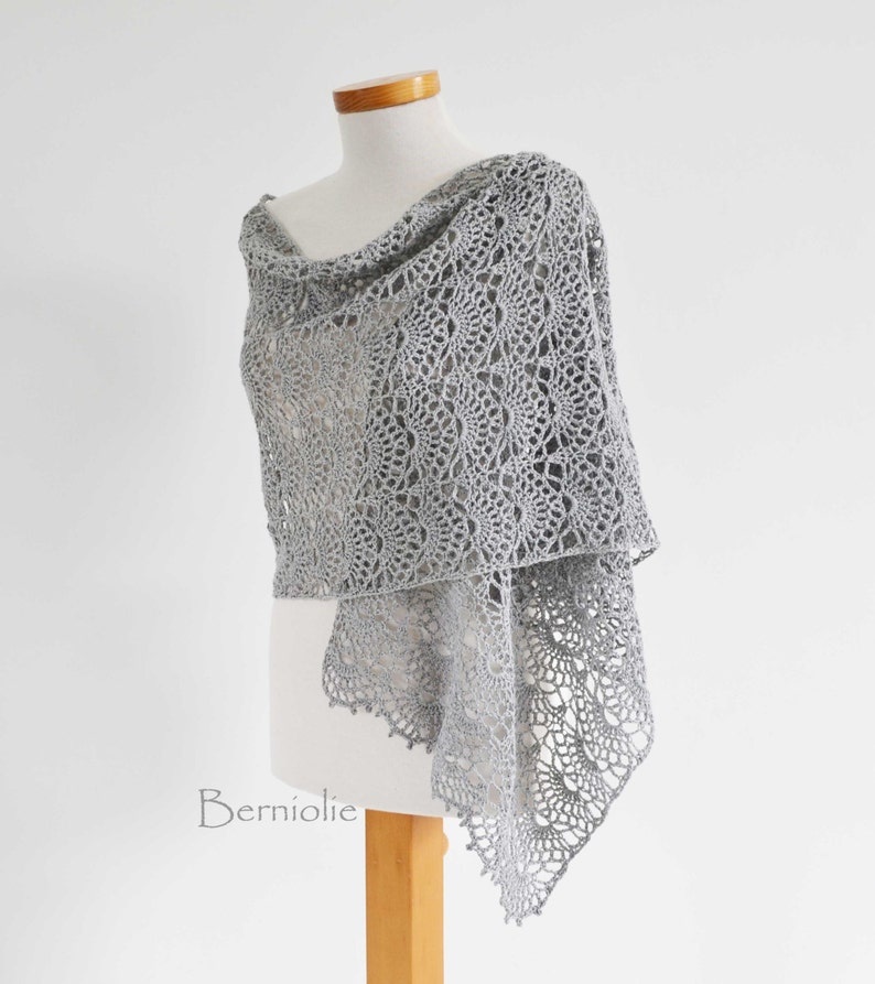 Berniolie Haakpatroon: Silver