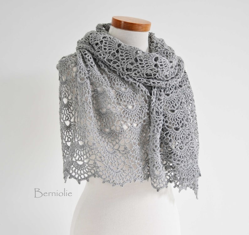 Berniolie Haakpatroon: Silver