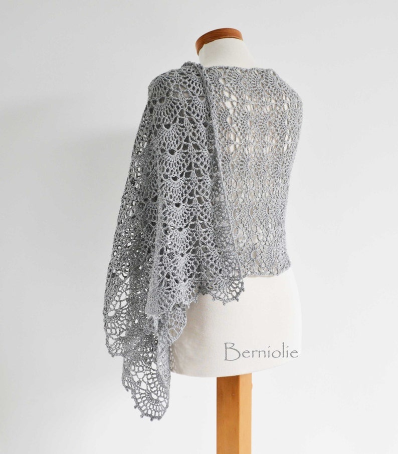 Berniolie Haakpatroon: Silver