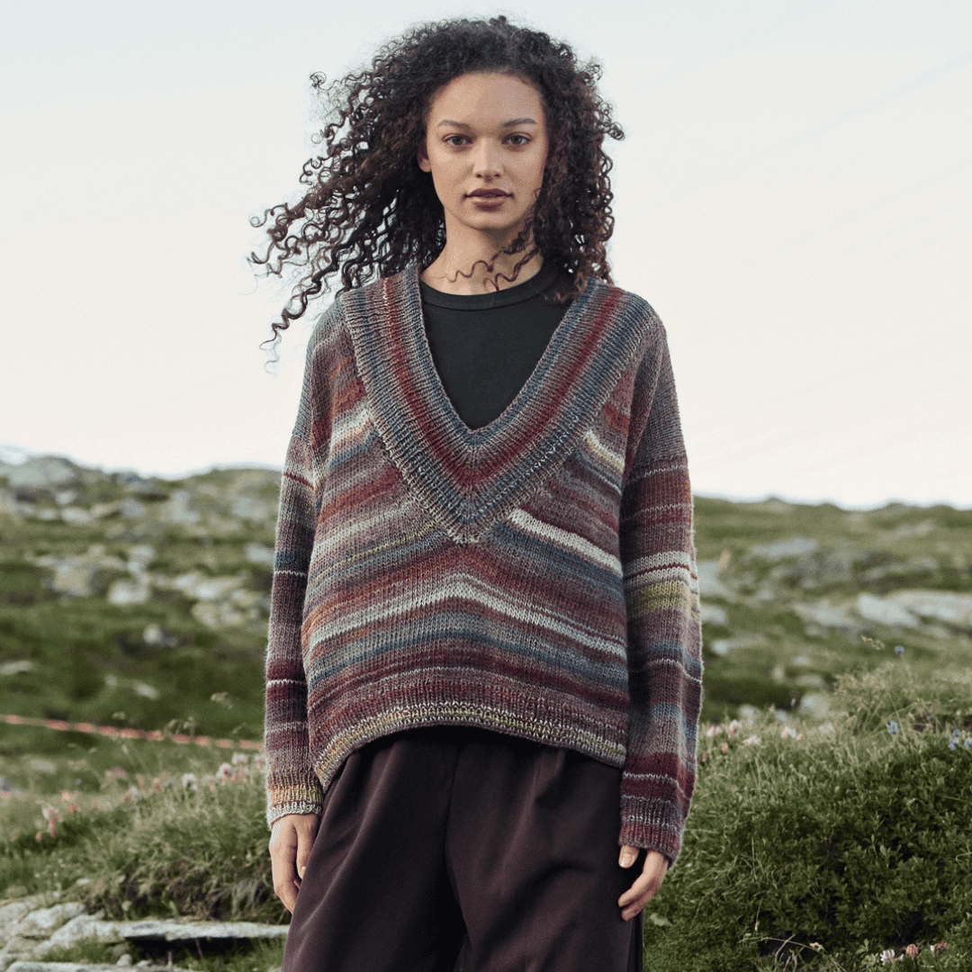 Lana Grossa Breipakket: V-halstrui Gomitolo Intenso (G16-01)