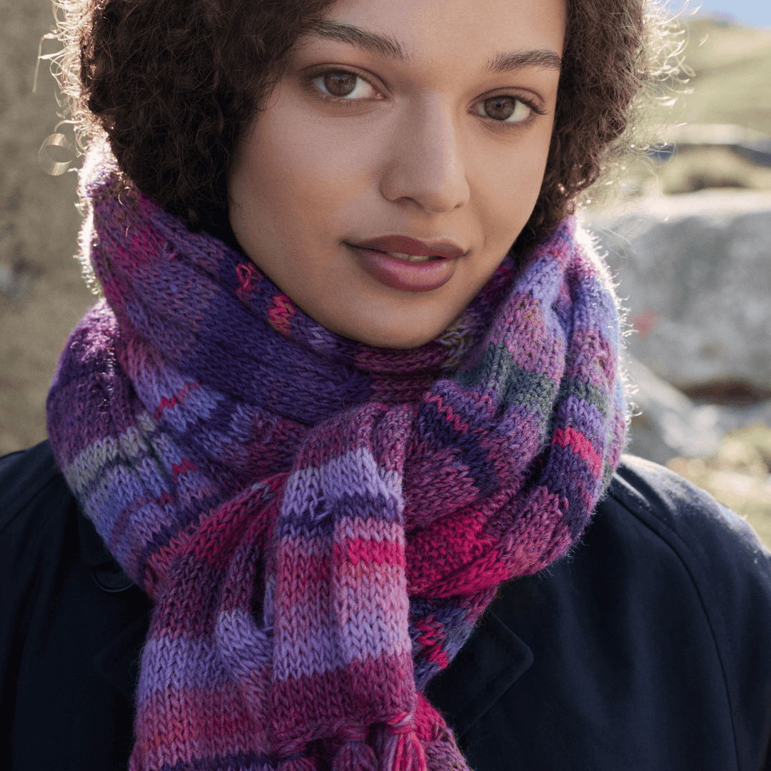 Lana Grossa Breipakket: Kabelsjaal Gomitolo Intenso (G16-04)