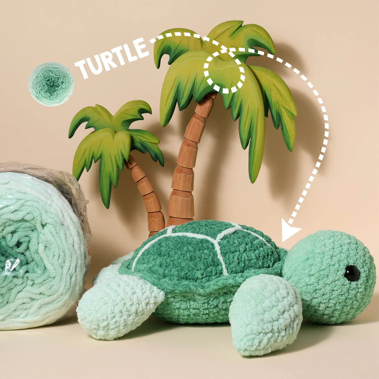 Yarnzoo Haakpakket: Zazu Schildpad