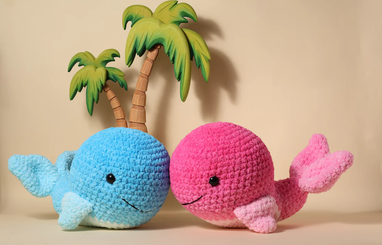 Yarnzoo Haakpakket: Walvis Wensknuffel