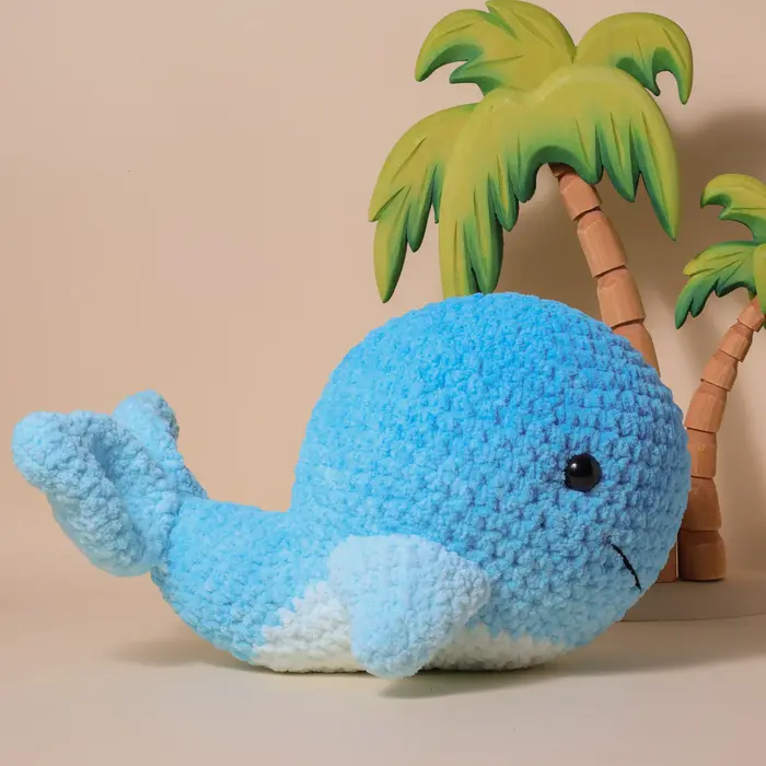 Yarnzoo Haakpakket: Walvis Wensknuffel