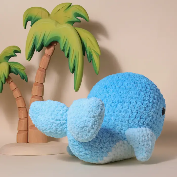 Yarnzoo Haakpakket: Walvis Wensknuffel