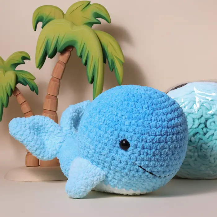 Yarnzoo Haakpatroon Walvis Wensknuffel