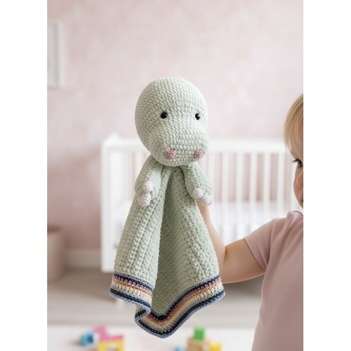 Woolytoons Haakpakket Little Darling Deken Dino