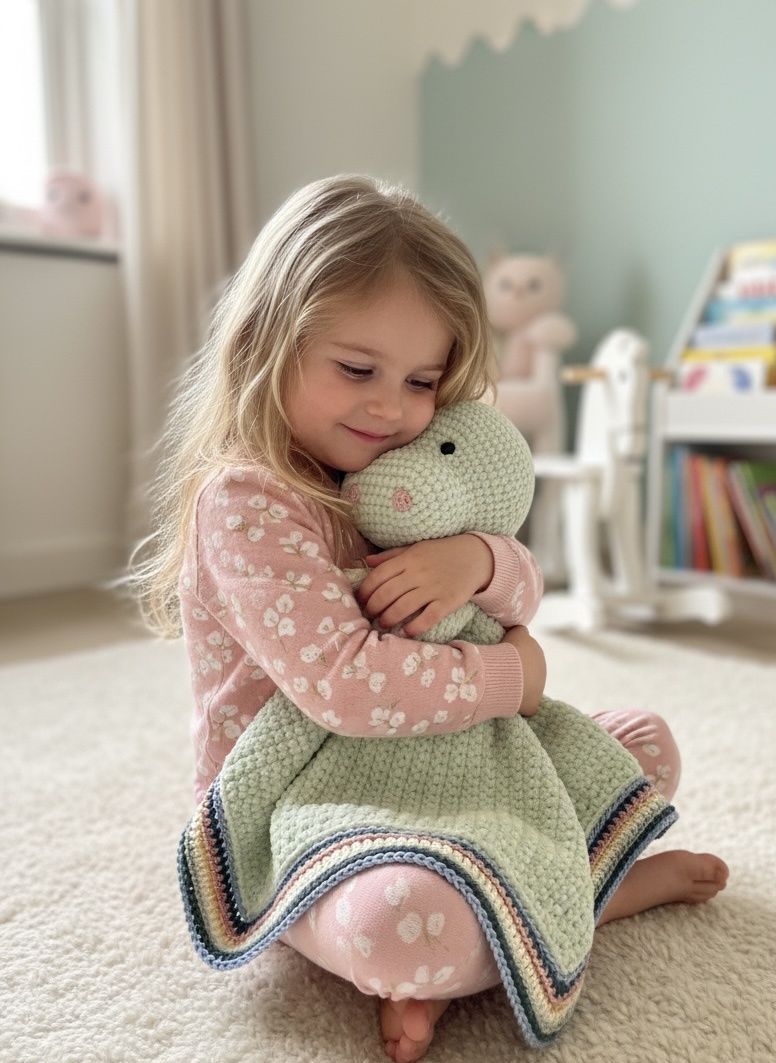 Woolytoons Haakpakket Little Darling Deken Dino