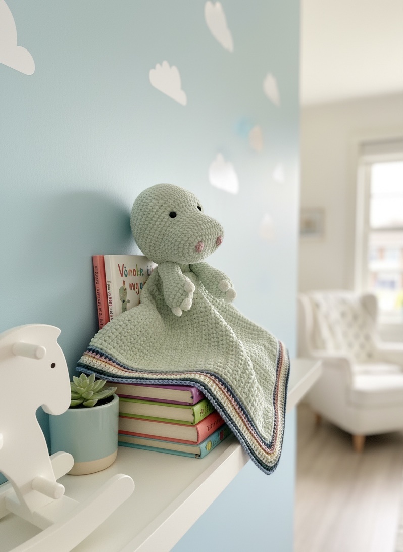 Woolytoons Haakpakket Little Darling Deken Dino