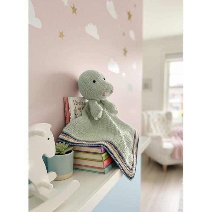 Woolytoons Haakpakket Little Darling Deken Dino