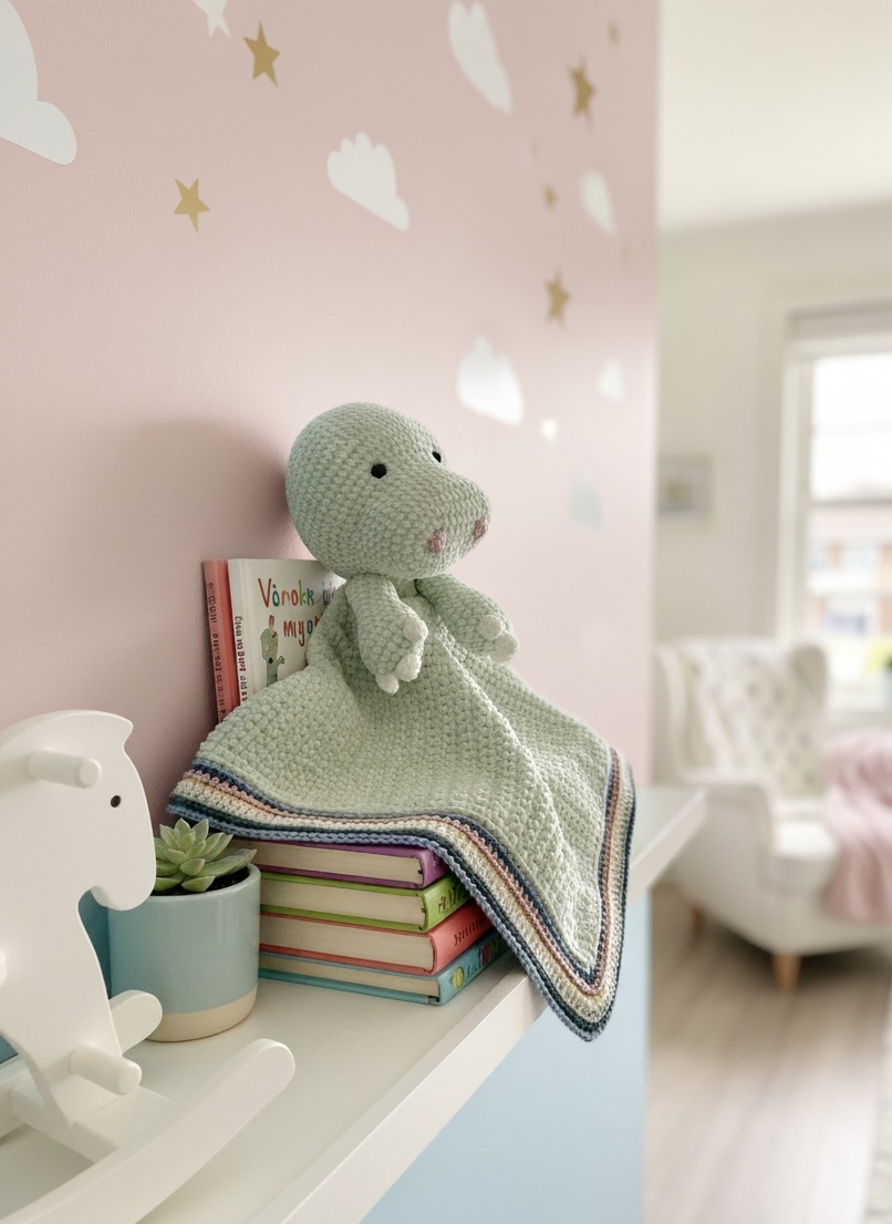 Woolytoons Haakpakket Little Darling Deken Dino