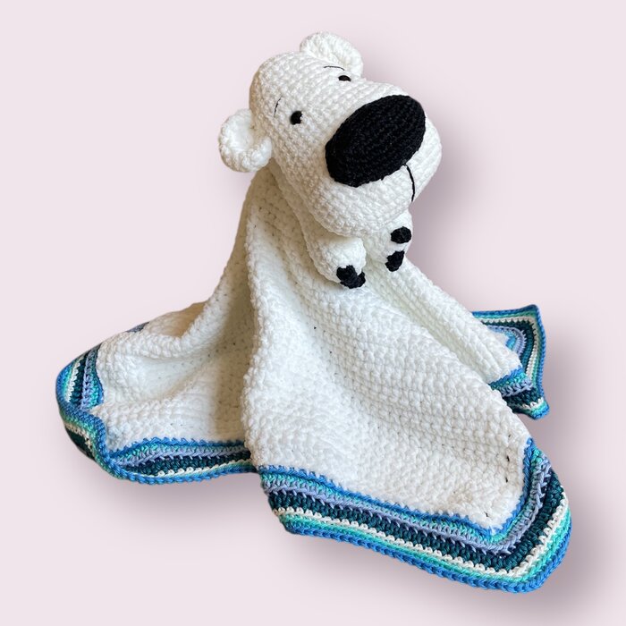 Woolytoons Haakpakket Little Darling Deken Ijsbeer