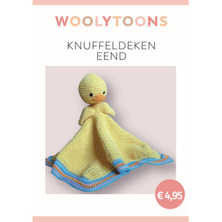 Woolytoons Haakpatroon Little Darling deken Eend (boekje)