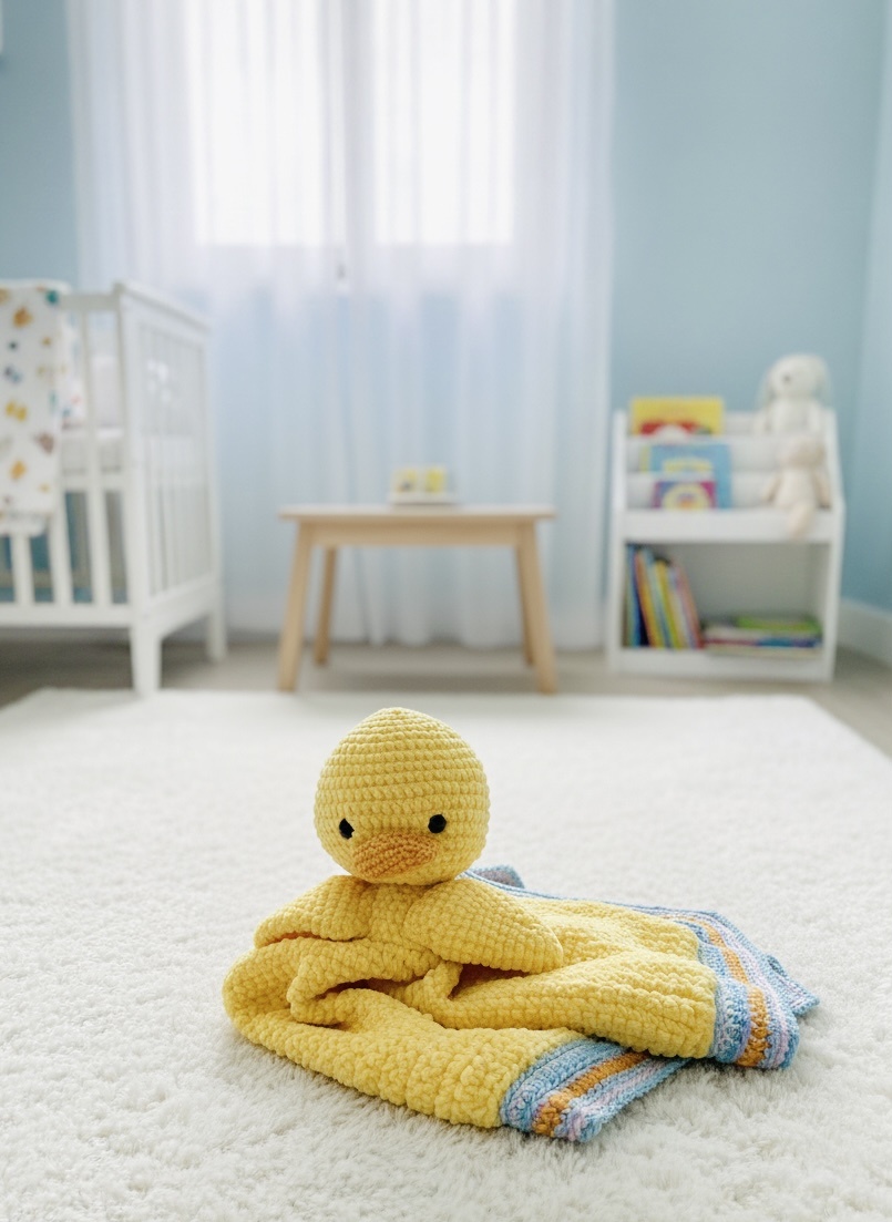 Woolytoons Haakpatroon Little Darling deken Eend (boekje)