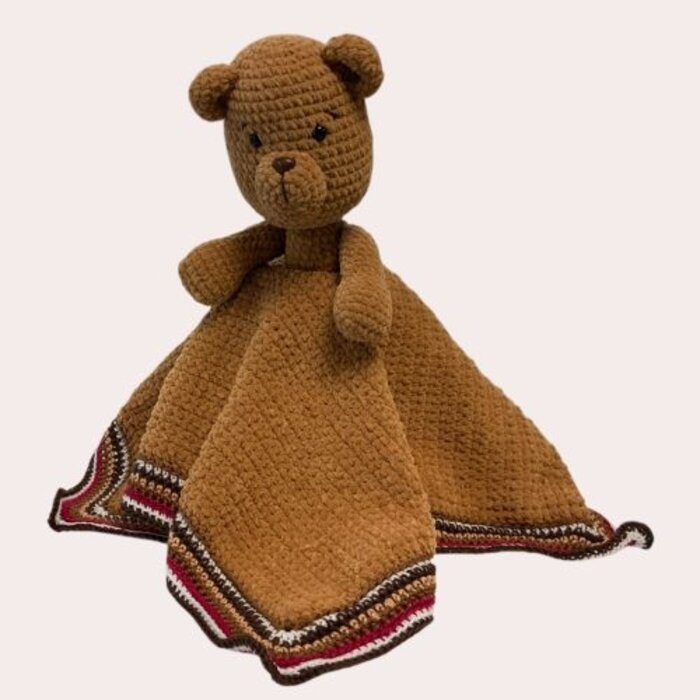 Woolytoons Haakpatroon Little Darling deken Beer (boekje)