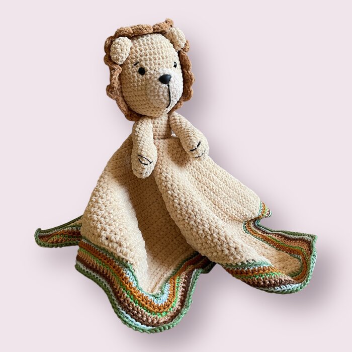 Woolytoons Haakpakket Little Darling Deken Leeuw