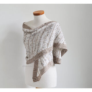 Berniolie Haakpakket: Chloe Shawl - Soqs Tweed