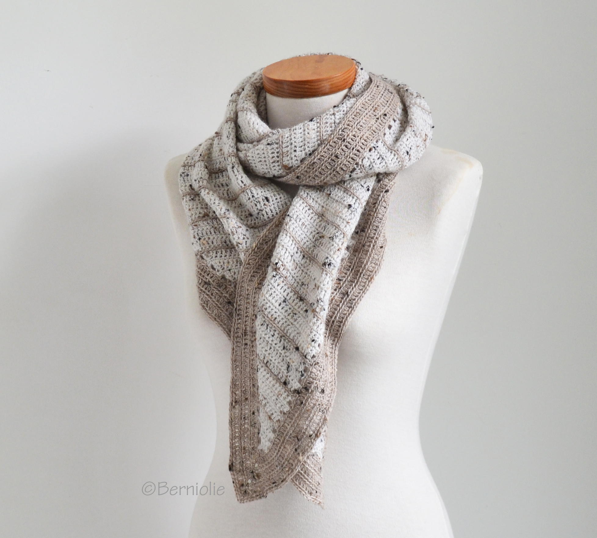 Berniolie Haakpakket: Chloe Shawl - Soqs