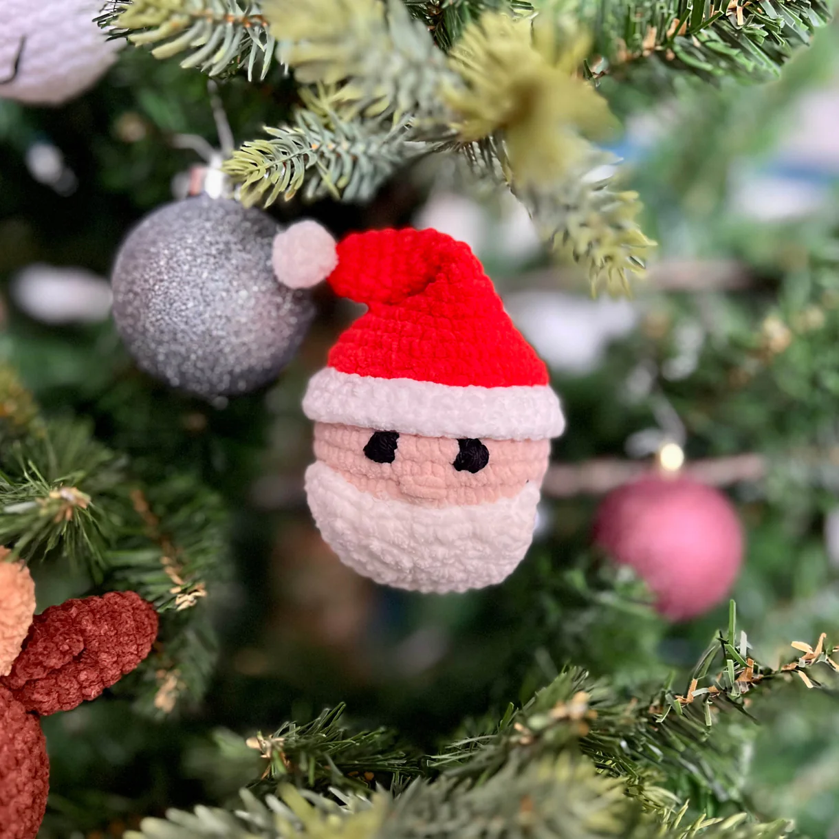 Yarnzoo Haakpatroon Zooballs - Kerstvrienden