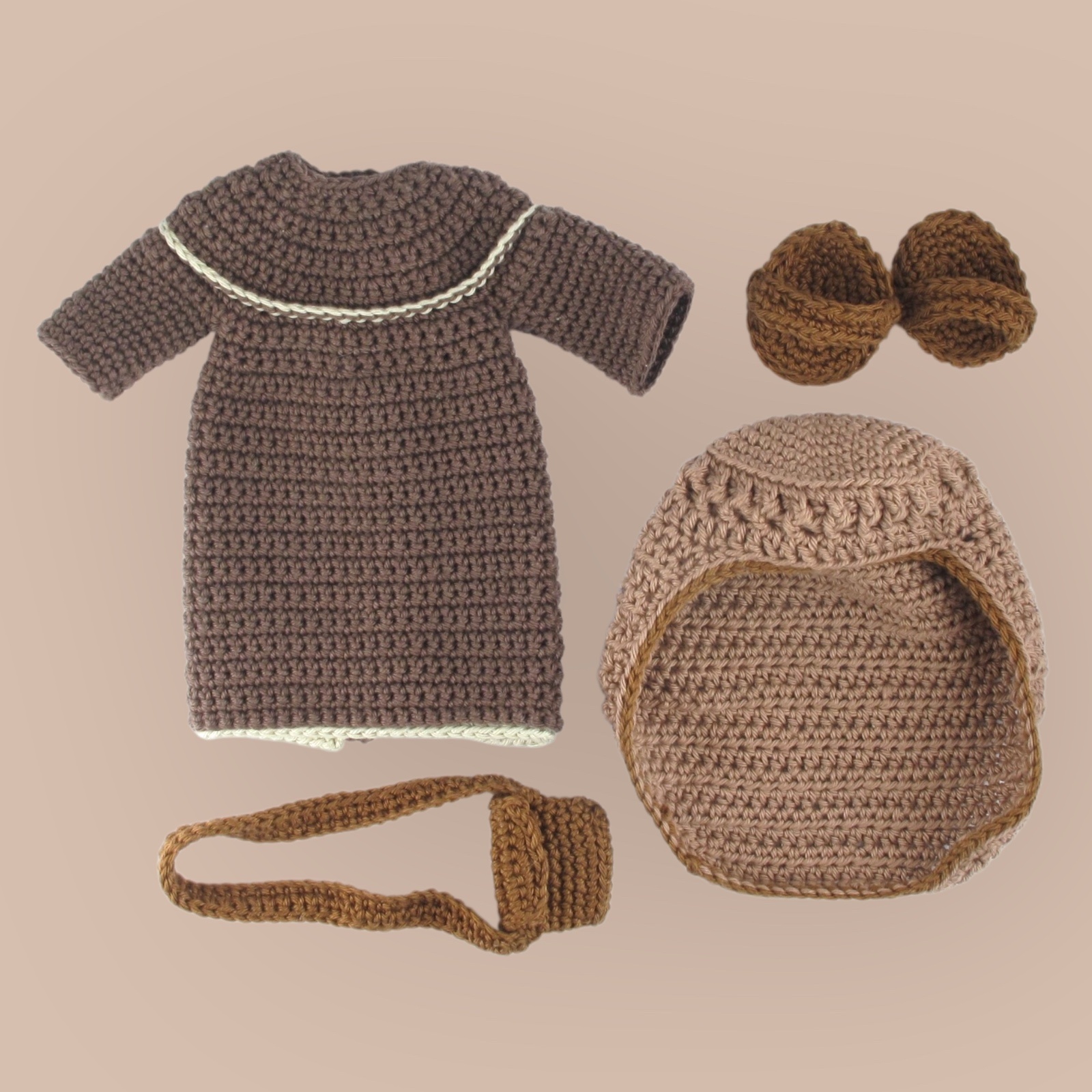Caro's Atelier Haakpakket: Kerststal outfits & Baby