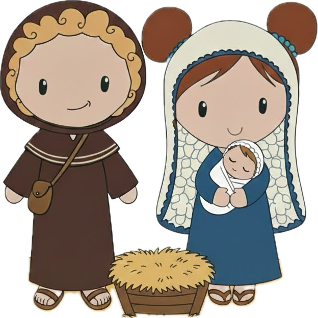 Caro's Atelier Haakpatroon Kerststal Outfit Carolientje & Kareltje (digitaal)