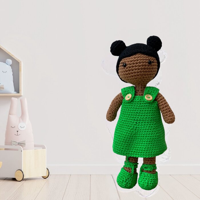 Caro's Atelier Haakpakket Carolientje - Donker getint