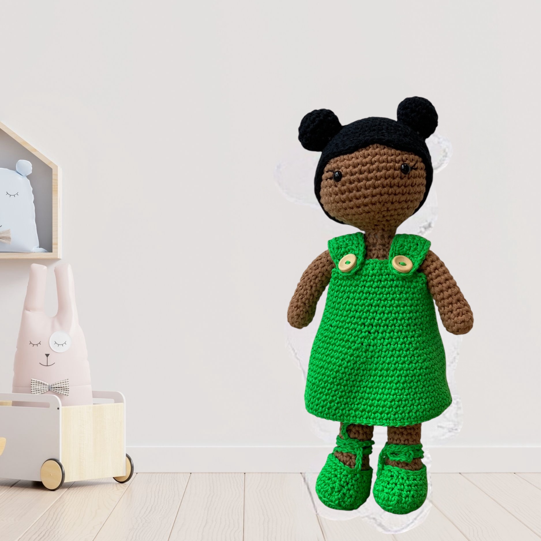 Caro's Atelier Haakpakket Carolientje - Donker getint