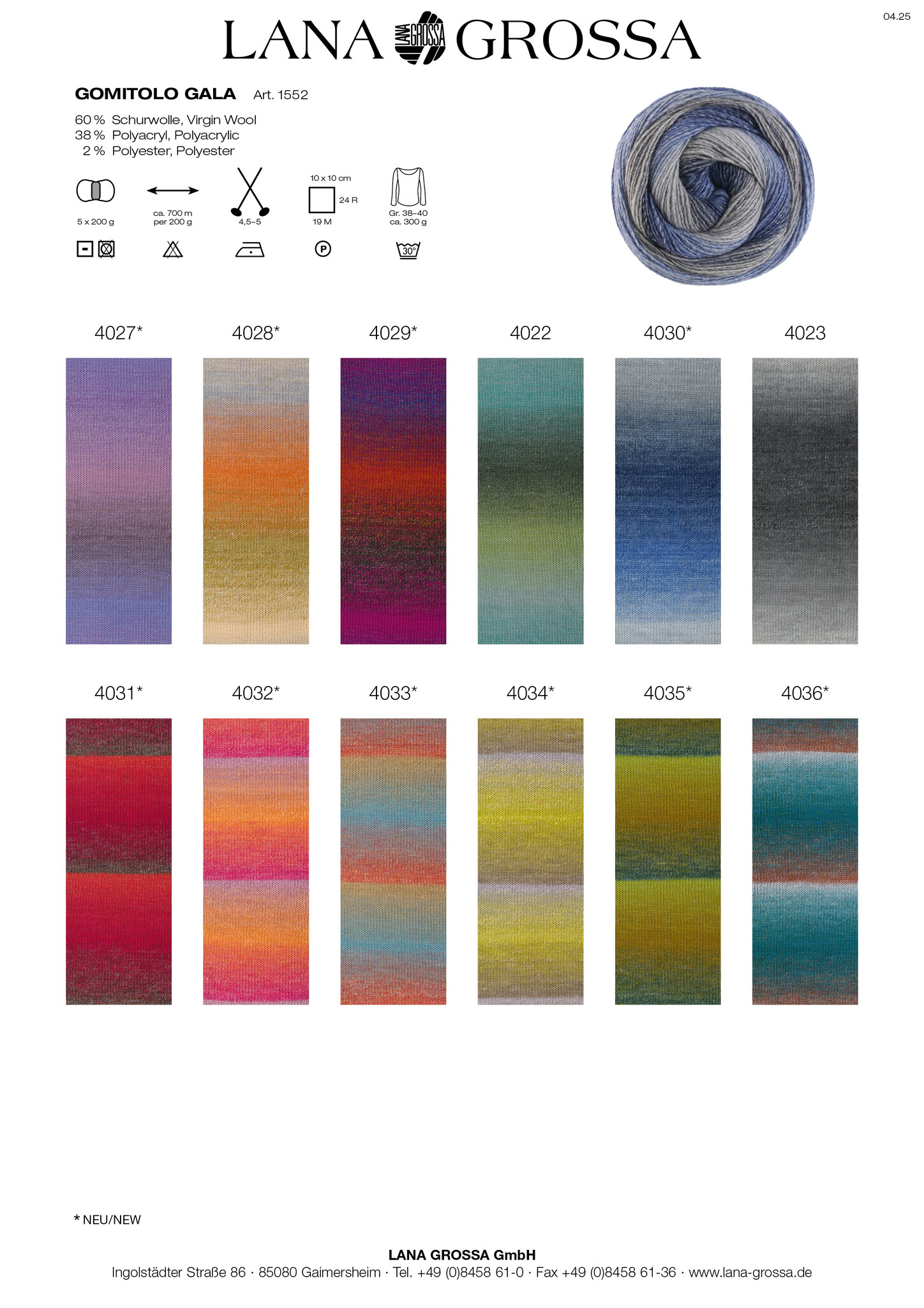 Lana Grossa Breipakket: Vest Gomitolo Gala (G16-06)