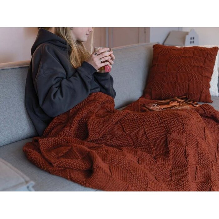 Durable Breipatroon Woondeken & Kussen